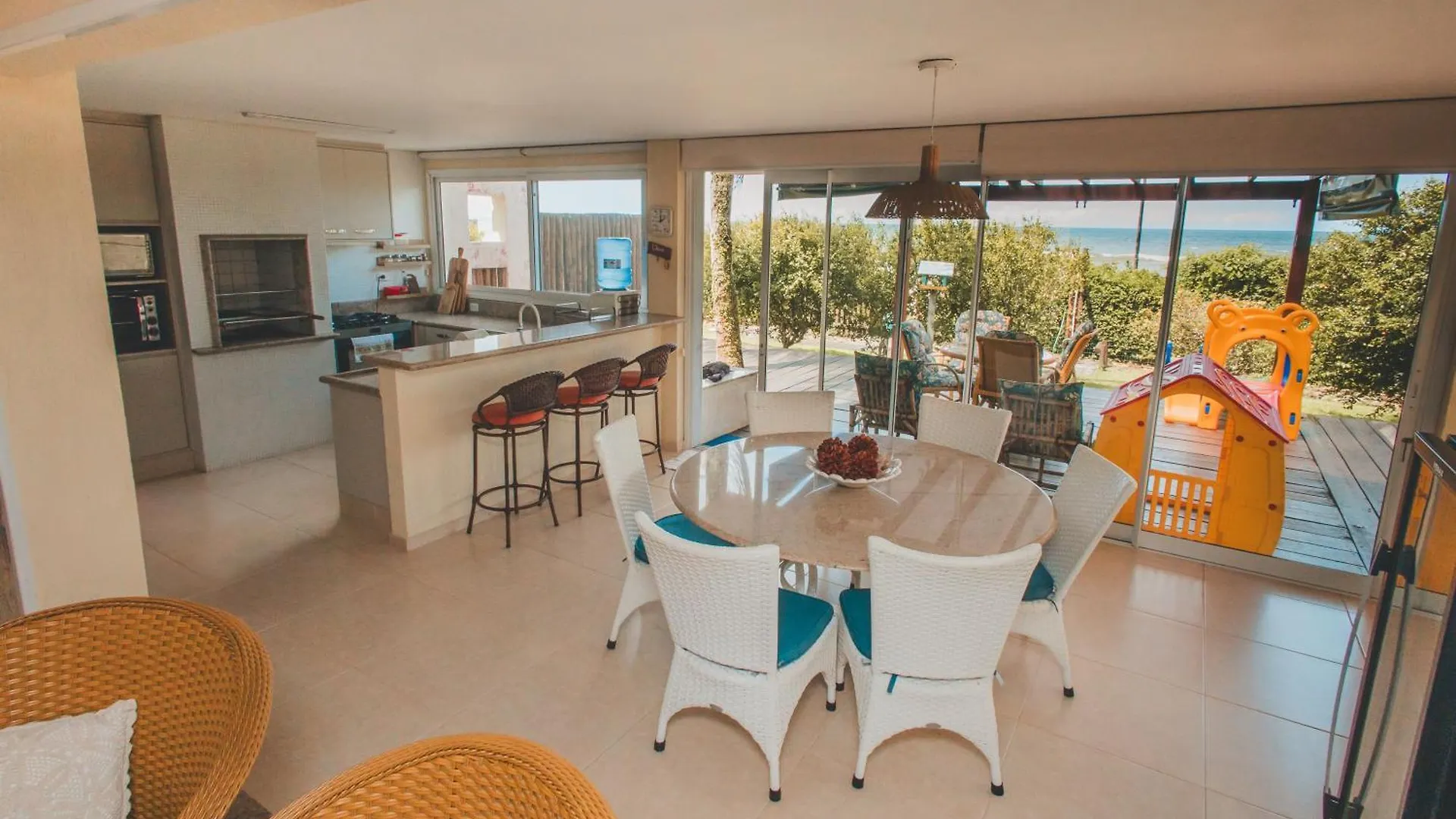 Casa de Férias Casa Pe Na Areia Condominio Cancun Beach Itapoa/Sc Brasil